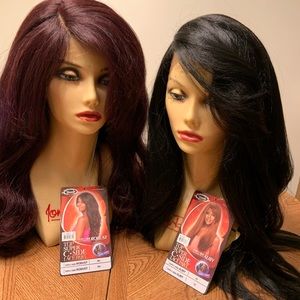 Two Wigs! Vanessa Aliby Color 1B; Robust Color 99J